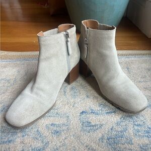 Aquatalia Chic Suede Ankle Boots